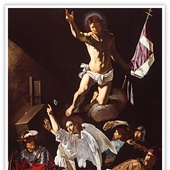 Francesco Buoneri zwany Cecco del Caravaggio "Zmartwychwstanie Jezusa", olej na płótnie, 1619–1620, Instytut Sztuki, Chicago