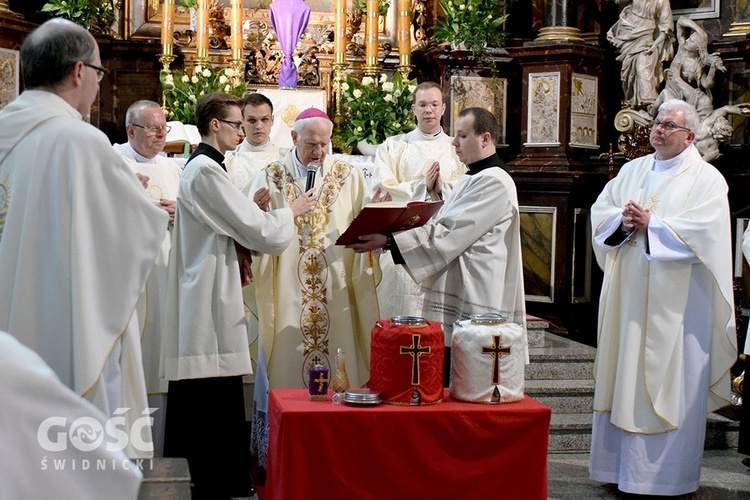 Msza Krzyżma w diecezji świdnickiej