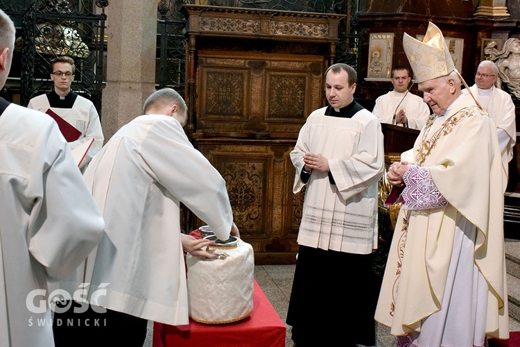 Msza Krzyżma w diecezji świdnickiej