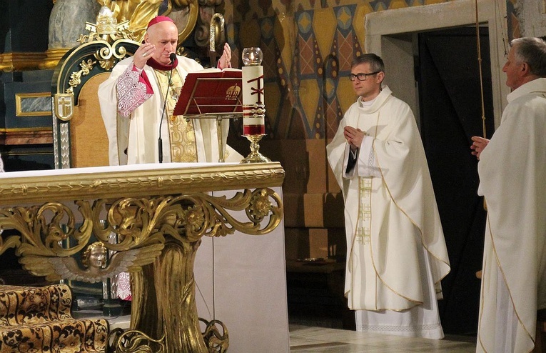 Wielki Czwartek w konkatedrze Narodzenia NMP w Żywcu - 2020