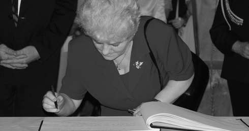 Senator Janina Fetlińska (1952-2010).