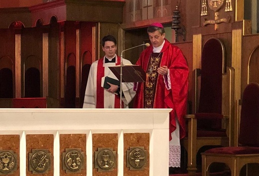Liturgia Wielkiego Piątku w katedrze św. Mikołaja w Bielsku-Białej - 2020