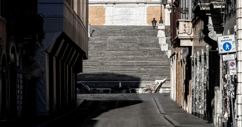 "Jak wielu Włochów spędzę Wielkanoc w samotności"