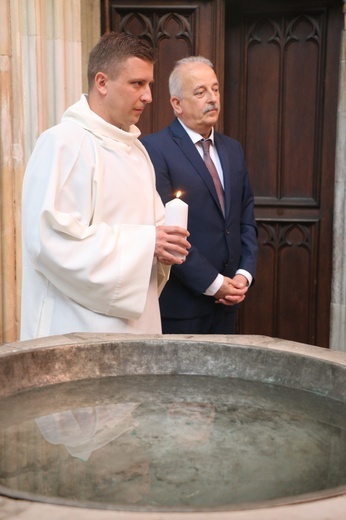 Chrzest Mateusza w Poniedziałek Wielkanocny