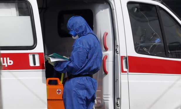 W Rosji liczba zakażeń koronawirusem przekroczyła 21 tysięcy