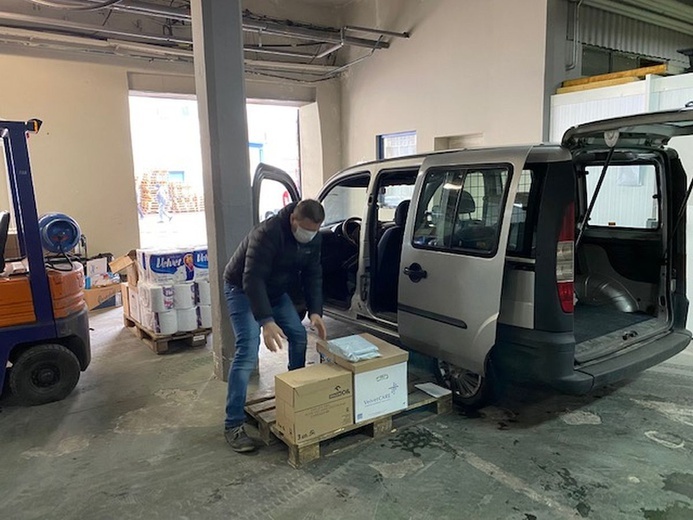 Caritas i Velvet Care dla szpitali na Podbeskidziu