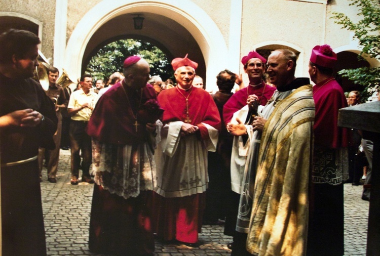 Kardynał Joseph Ratzinger w diecezji opolskiej