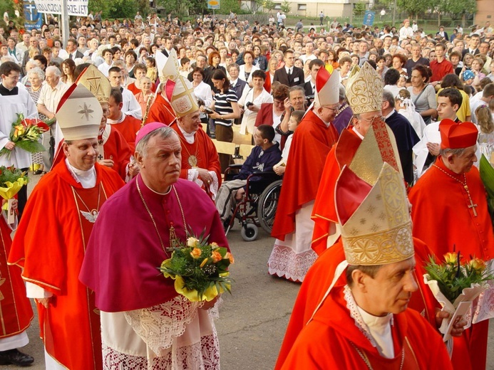 Modlitwa kardynała Ratzingera w Szczepanowie