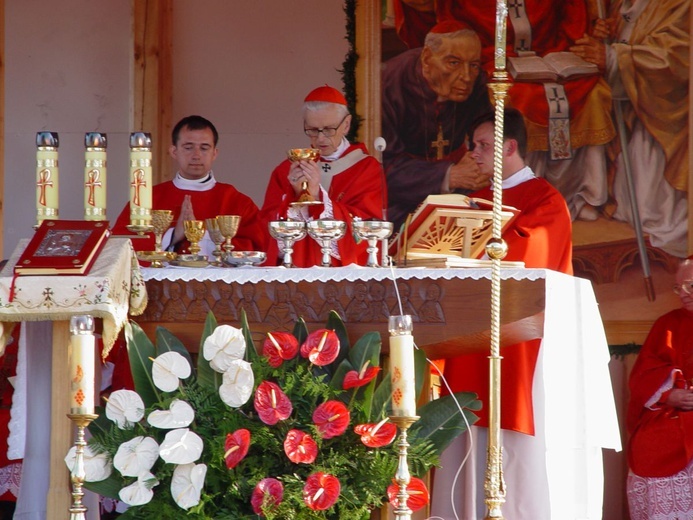 Modlitwa kardynała Ratzingera w Szczepanowie