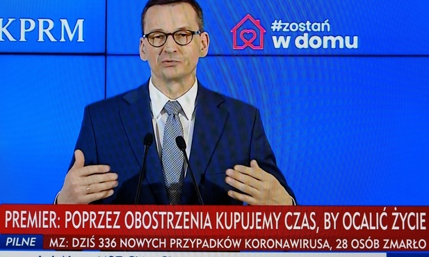 Premier: Od 20 kwietnia stopniowe zdejmowanie obostrzeń