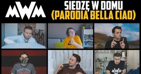 MWM - SIEDZĘ W DOMU (PARODIA Bella ciao) #ZOSTANWDOMU