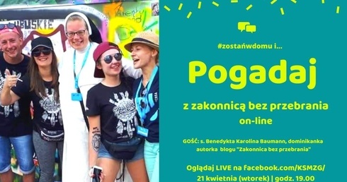 KSM zaprasza na spotkanie online z "Zakonnicą bez przebrania"
