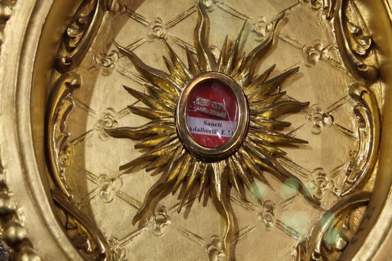 Relikwie św. Wojciecha w legnickiej katedrze