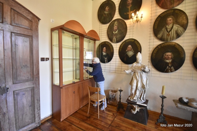 Nowe pomieszczenia w izbie muzealnej historycznego opactwa kanoników w Żaganiu