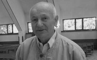 Śp. Józef Jarosz w kościele św. Józefa podczas promocji książki: "Walka o kościół na Złotych Łanach" w czerwcu 2017 r.
