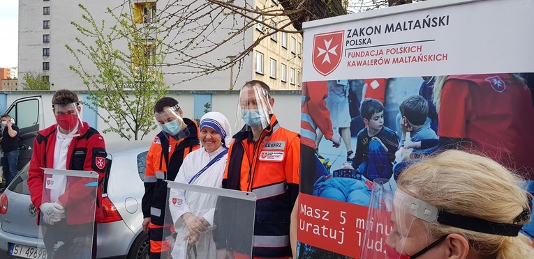 Zakon Maltański niesie pomoc na Śląsku w czasie pandemii
