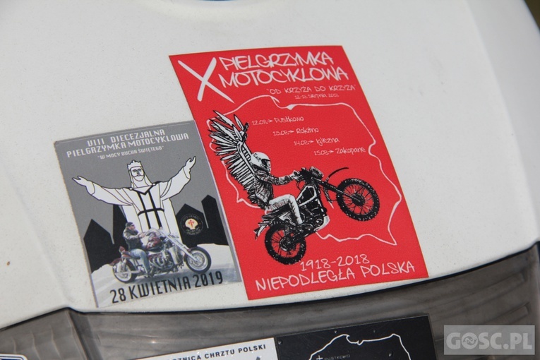 Msza za motocyklistów w Rokitnie