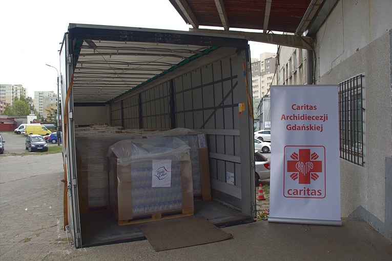 "Polski Cukier" podarował żywność dla gdańskiej Caritas