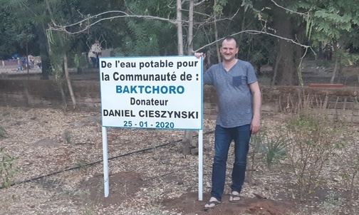 Wolontariusz Daniel Cieszyński 