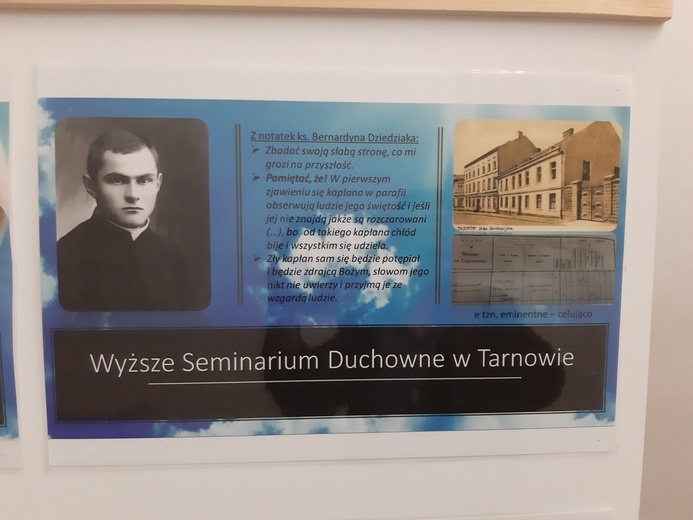 Tarnowskie seminarium. Wystawa o ks. Bernardynie Dziedziaku