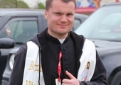 Ks. Michał Bogacz, przewodnik grupy św. Brata Alberta.