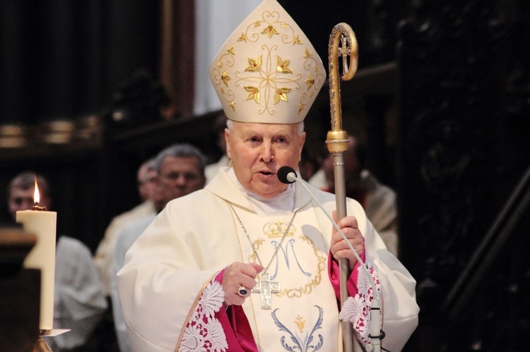 Śp. abp Tadeusz Gocłowski, pierwszy metropolita gdański.