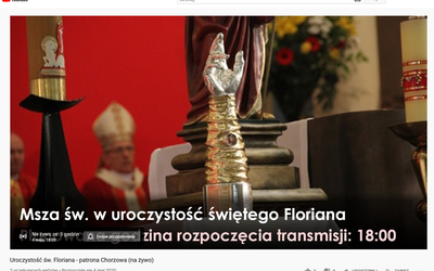 Chorzów. Uroczystość św. Floriana