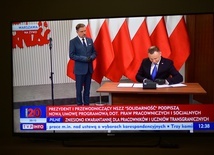 Prezydent podpisał nową umowę programową z NSZZ "Solidarność"