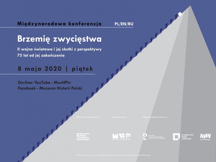 75. rocznica zakończenia II wojny światowej - weź udział w konferencji online