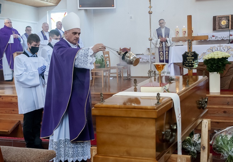 Pożegnanie ks. Ireneusza Żejmy