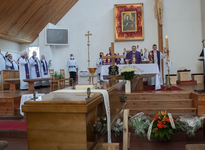 Pożegnanie ks. Ireneusza Żejmy