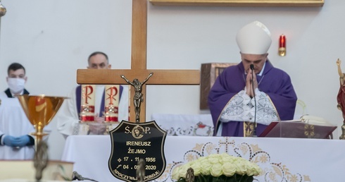 Pożegnanie ks. Ireneusza Żejmy