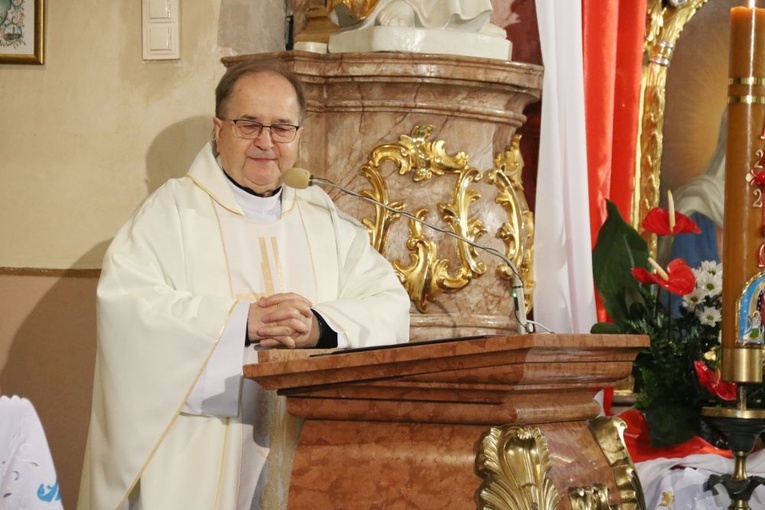 Msza św. w Sanktuarium św. Józefa w Kaliszu pod przewodnictwem bp. Marka Mendyka