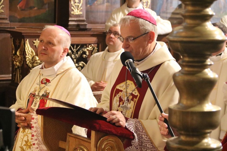 Msza św. w Sanktuarium św. Józefa w Kaliszu pod przewodnictwem bp. Marka Mendyka