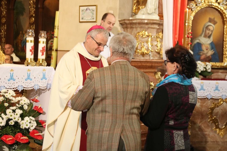 Msza św. w Sanktuarium św. Józefa w Kaliszu pod przewodnictwem bp. Marka Mendyka