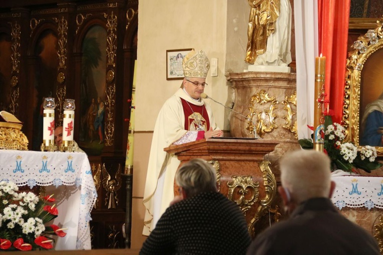 Msza św. w Sanktuarium św. Józefa w Kaliszu pod przewodnictwem bp. Marka Mendyka