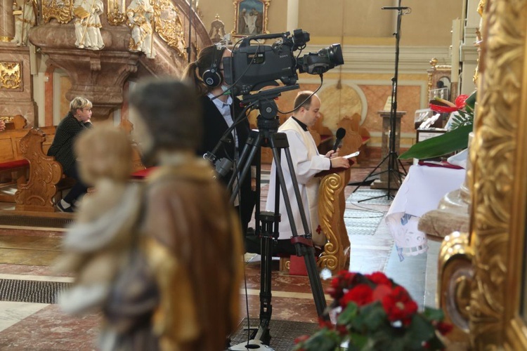 Msza św. w Sanktuarium św. Józefa w Kaliszu pod przewodnictwem bp. Marka Mendyka