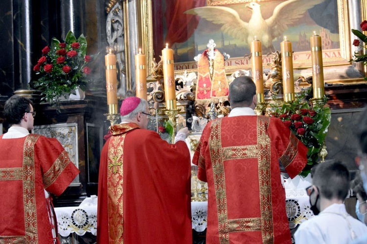 Uroczystości ku czci św. Stanisława w świdnickiej katedrze