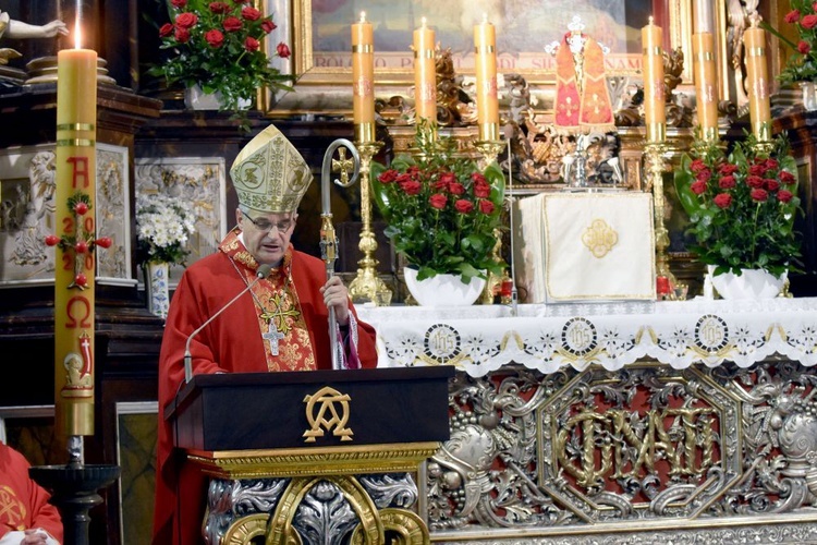 Uroczystości ku czci św. Stanisława w świdnickiej katedrze