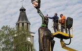 Knurów. Św. Barbara trafiła na pomnik