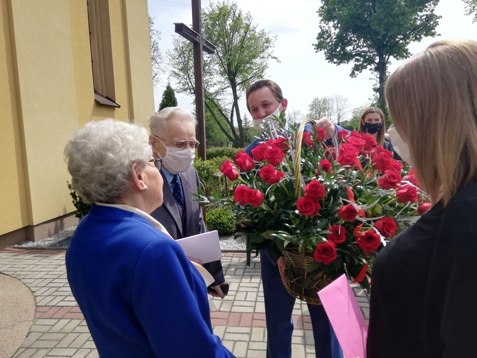 70-lecie małżeństwa Krystyny i Gerarda Gawronów