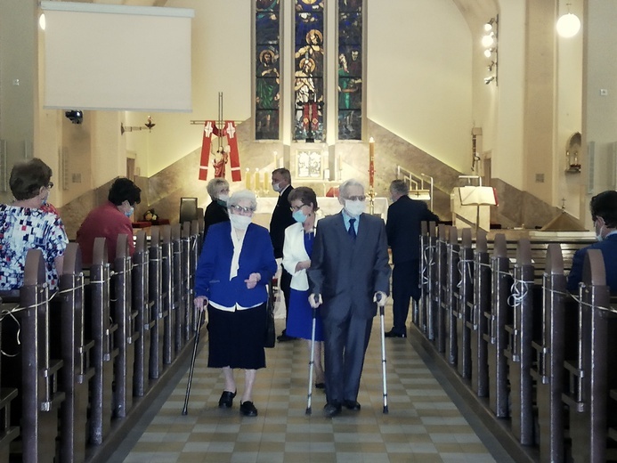 70-lecie małżeństwa Krystyny i Gerarda Gawronów