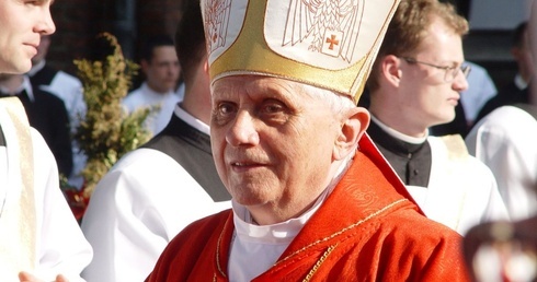 Kard. Joseph Ratzinger w Szczepanowie.