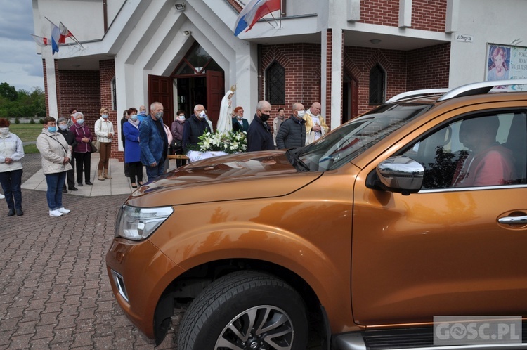 Figura Matki Bożej Fatimskiej przejechała ulicami Gubina