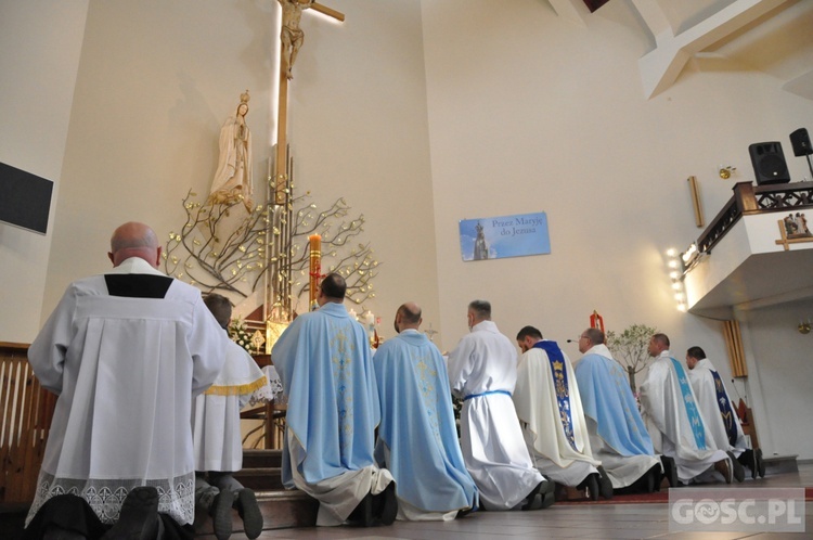 Matka Boża Fatimska na ulicach Gubina