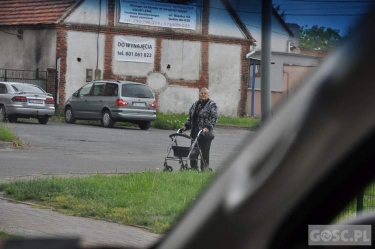 Matka Boża Fatimska na ulicach Gubina