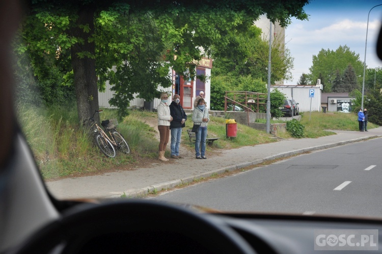 Matka Boża Fatimska na ulicach Gubina