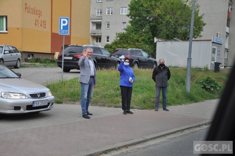 Matka Boża Fatimska na ulicach Gubina