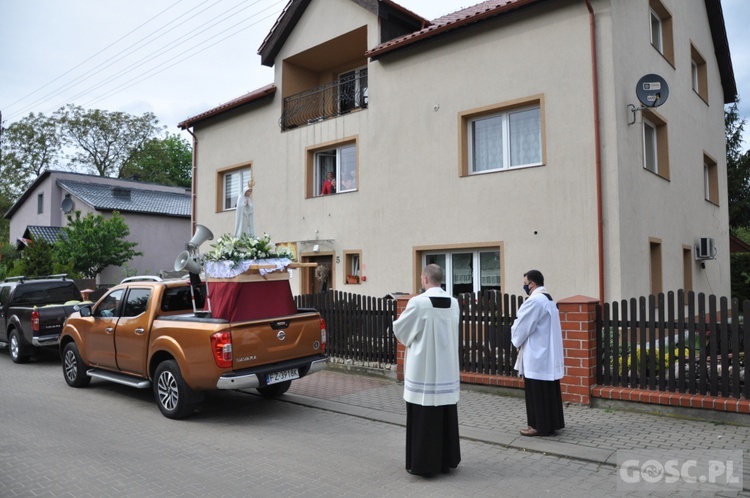 Matka Boża Fatimska na ulicach Gubina