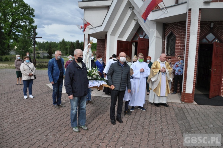 Matka Boża Fatimska na ulicach Gubina